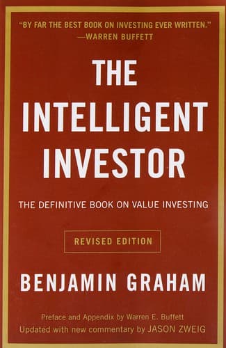 Cover of The Intelligent Investor by Benjamin Graham